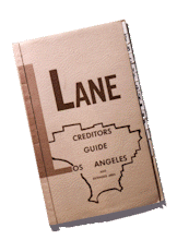 1957 Original Lane Guide Publication