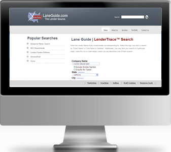 LenderTrace Search