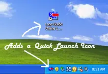 Install a LaneGuide Online Desktop Launcher Icon