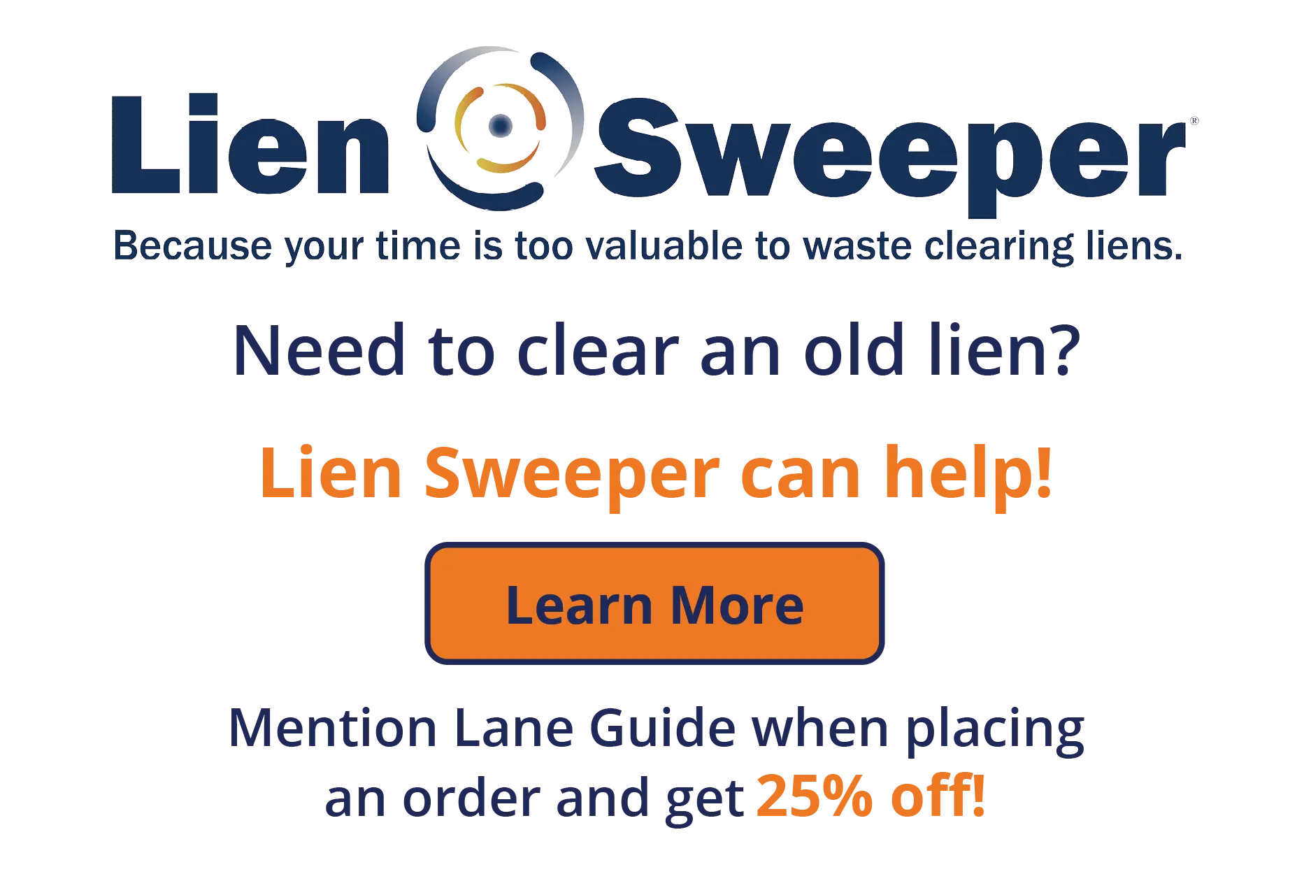 LienSweeper Ad